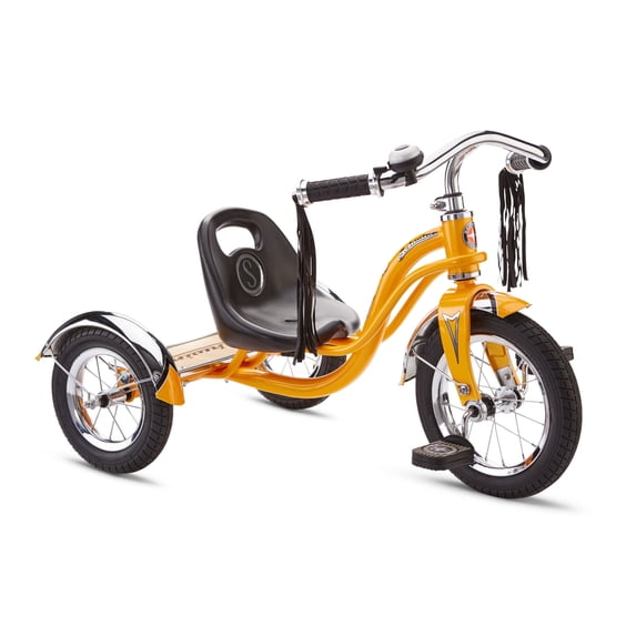 Schwinn Roadster Classic Tricycle for Toddlers, 12" Front Wheel, Ages 2-4, Orange