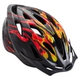 thumbnail image 1 of Schwinn Thrasher Child Bicycle Helmet, Ages 5 - 8, Orange Flames, 1 of 9
