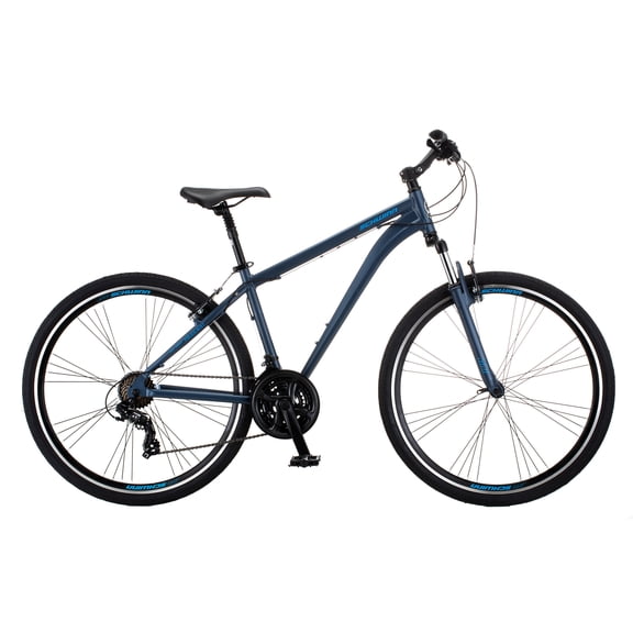 Schwinn Trailway Hybrid Bike, 700c Wheel, 21 Speeds, Blue