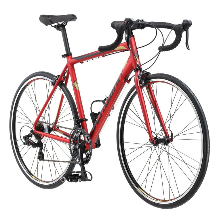 Schwinn Volare 1400 Drop Bar Road Fitness Bike, 700c Wheel, 14 Speed, Matte Red Schwinn Volare 1400 Drop Bar Road Fitness Bike, 700c Wheel, 14 Speed, Matte Red