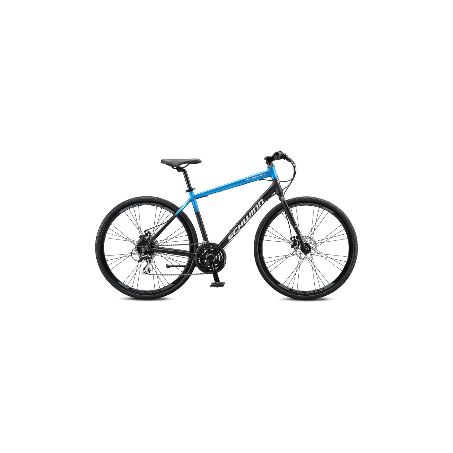 Schwinn Aluminum Men s Volare 1200 Hybrid Road Bike 28 Wheel 700C Blue Walmart