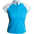 thumbnail image 1 of Schwinn Womens Classic Short Sleeve Cycling Jersey Blue Medium, 1 of 2
