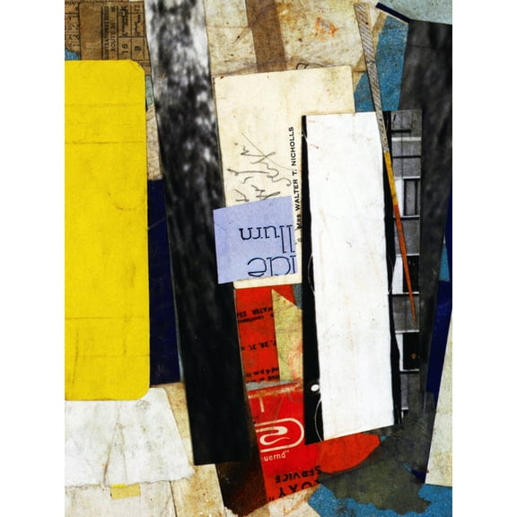 Schwitters Dada Uernd Collage Extra Large XL Wall Art Poster Print
