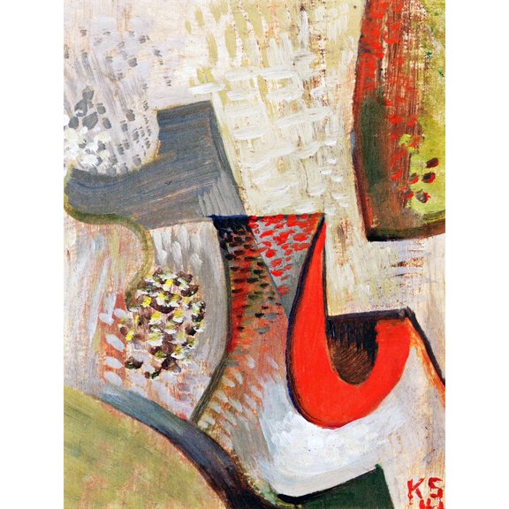 Schwitters Dada Untitled 1941 Painting Extra Large XL Wall Art Poster Print