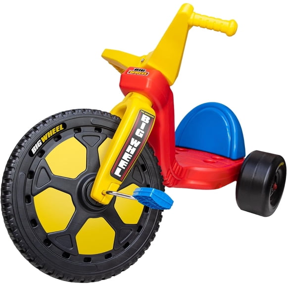 Schylling Big Wheel Chopper - BWCHP - Low-Riding Tricycle with Adjustable Seat for Growing Child up to 70 lbs. - Original Classic Bike - Ages 3 and Up