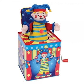 Schylling Circus Jester Puppet Jack in the Box