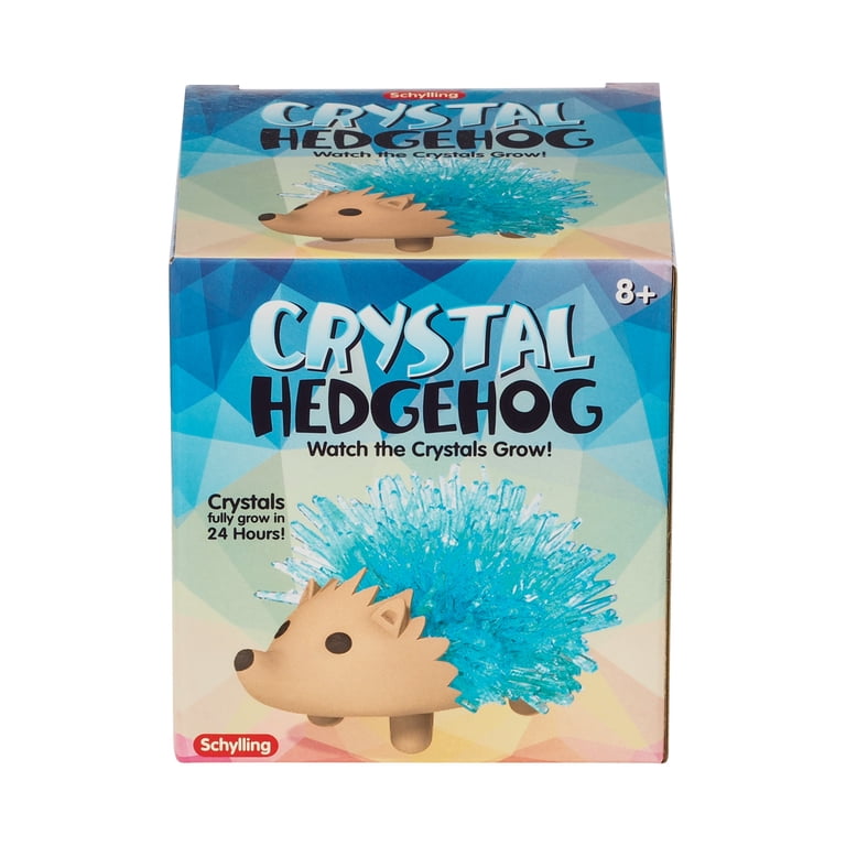 Schylling Hedgehog Crystal Growing Kit, Includes Everything