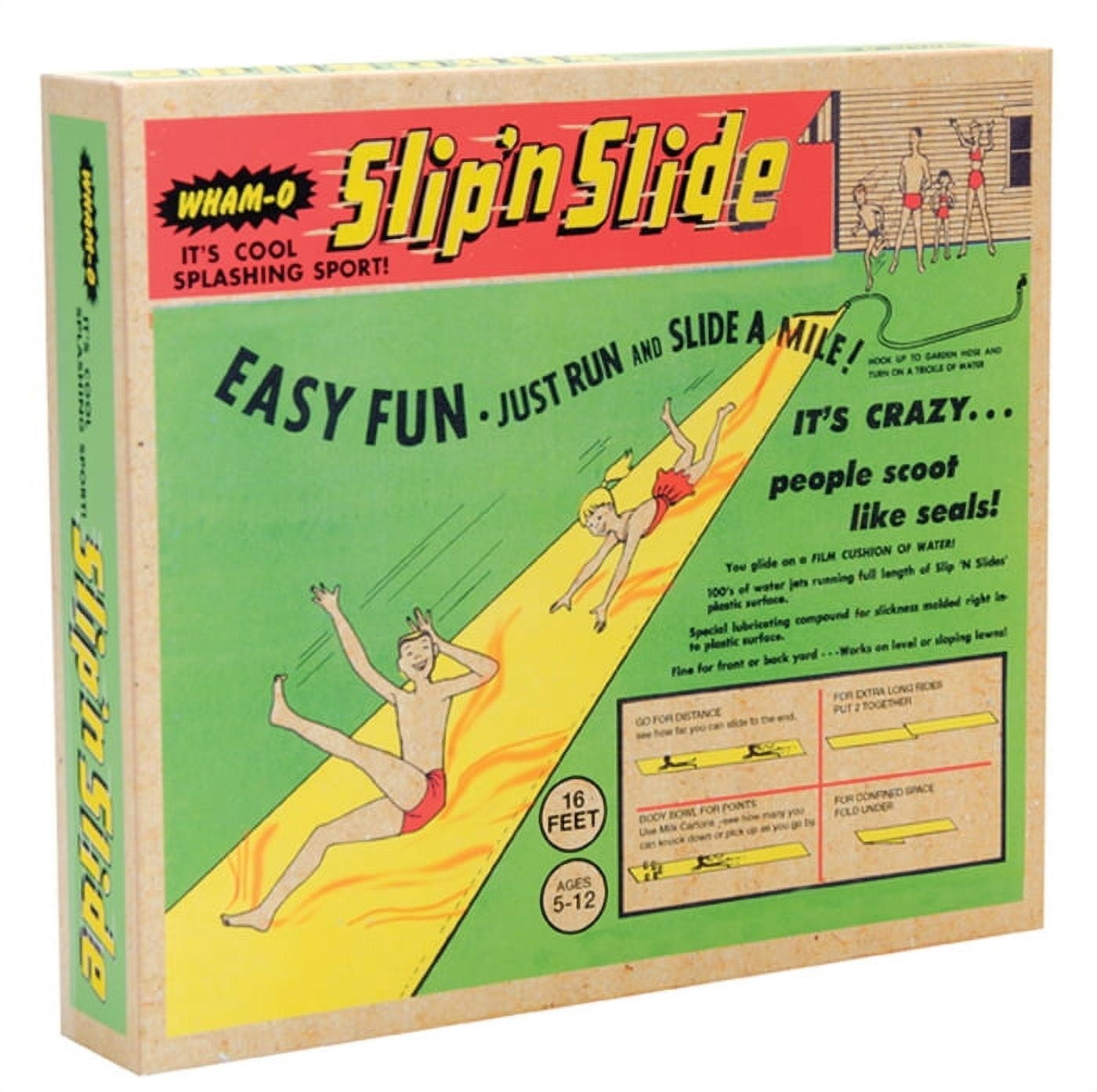 Schylling Kids Lawn Water Slide, 12 x 10 x 2 in