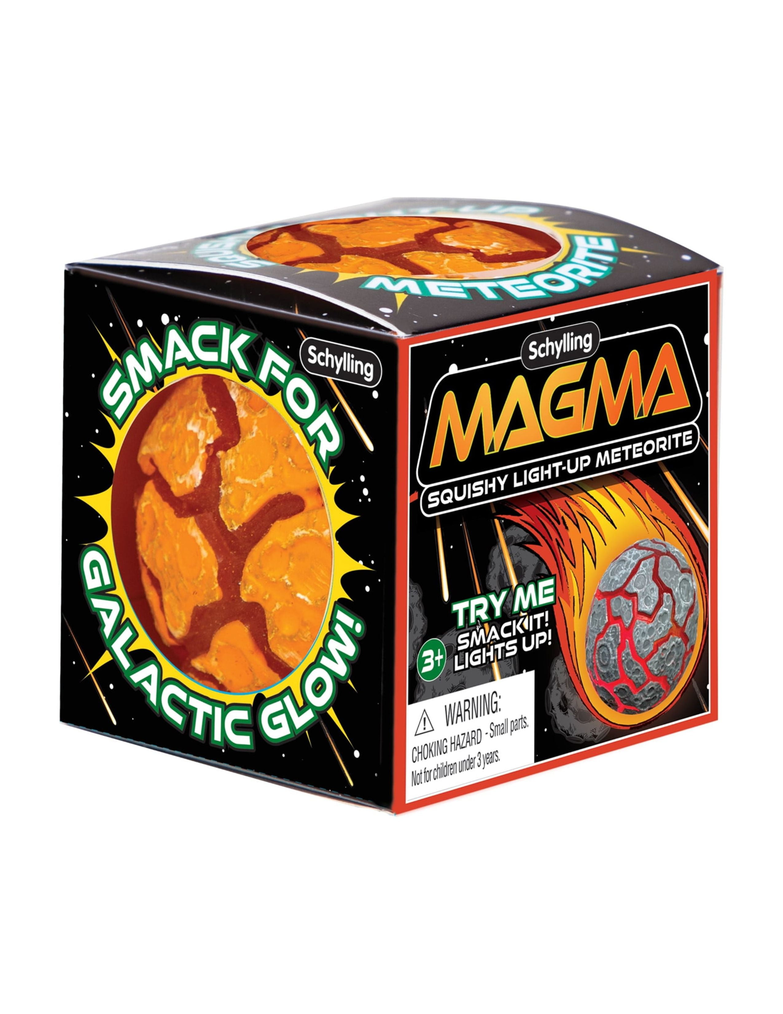 Schylling Magma Ball, Light-Up LED Sensory Toy, Squishy Stress