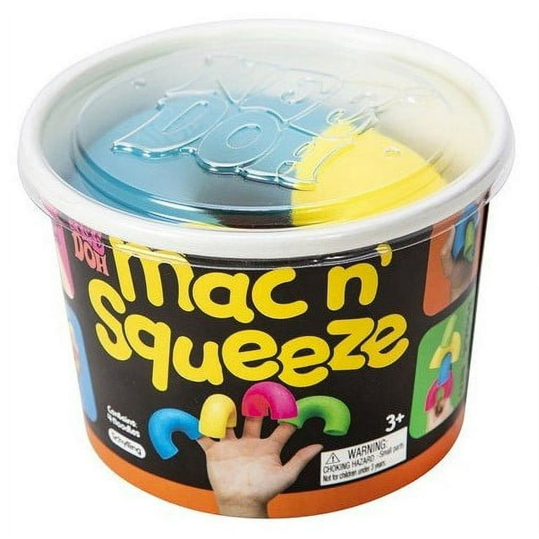 Schylling NeeDoh Mac N Squeeze Fidget Toy Assorted 4 pc - Walmart.com