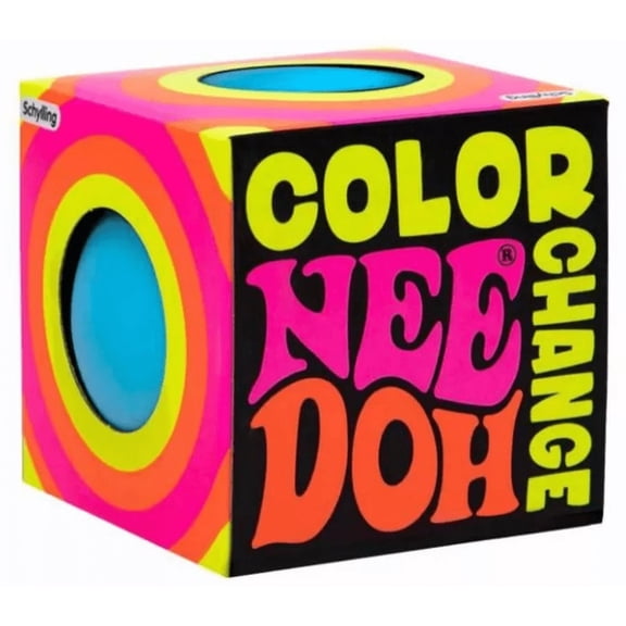Schylling: Needoh Color Change - Sensory Squeeze Toy - Colors May Vary