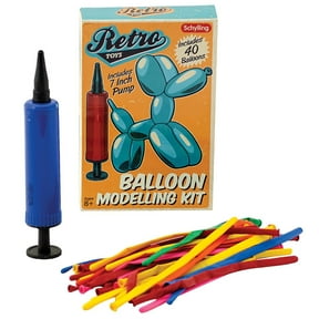 Schylling Retro Balloon Modeling Kit, 42 pieces