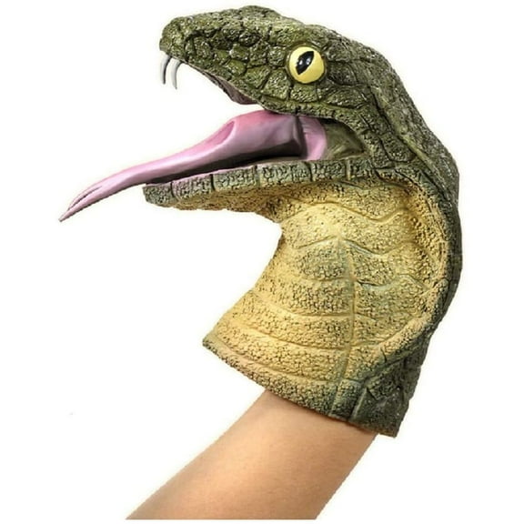 Schylling Rubber Cobra Hand Puppet, Children Ages 3+