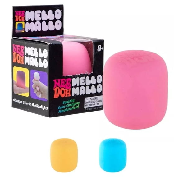 Schylling Trending -Mello Mallo Nee STRESS RELIEVE, SENSORY FIDGET - 1pc Random Color