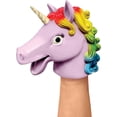thumbnail image 1 of Schylling Unicorn Rubber Hand Puppet, Children Ages 3+, 1 of 2