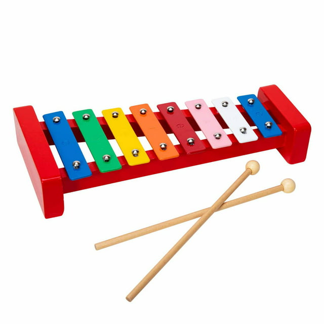 Schylling Wood Xylophone Children's Musical Instrument