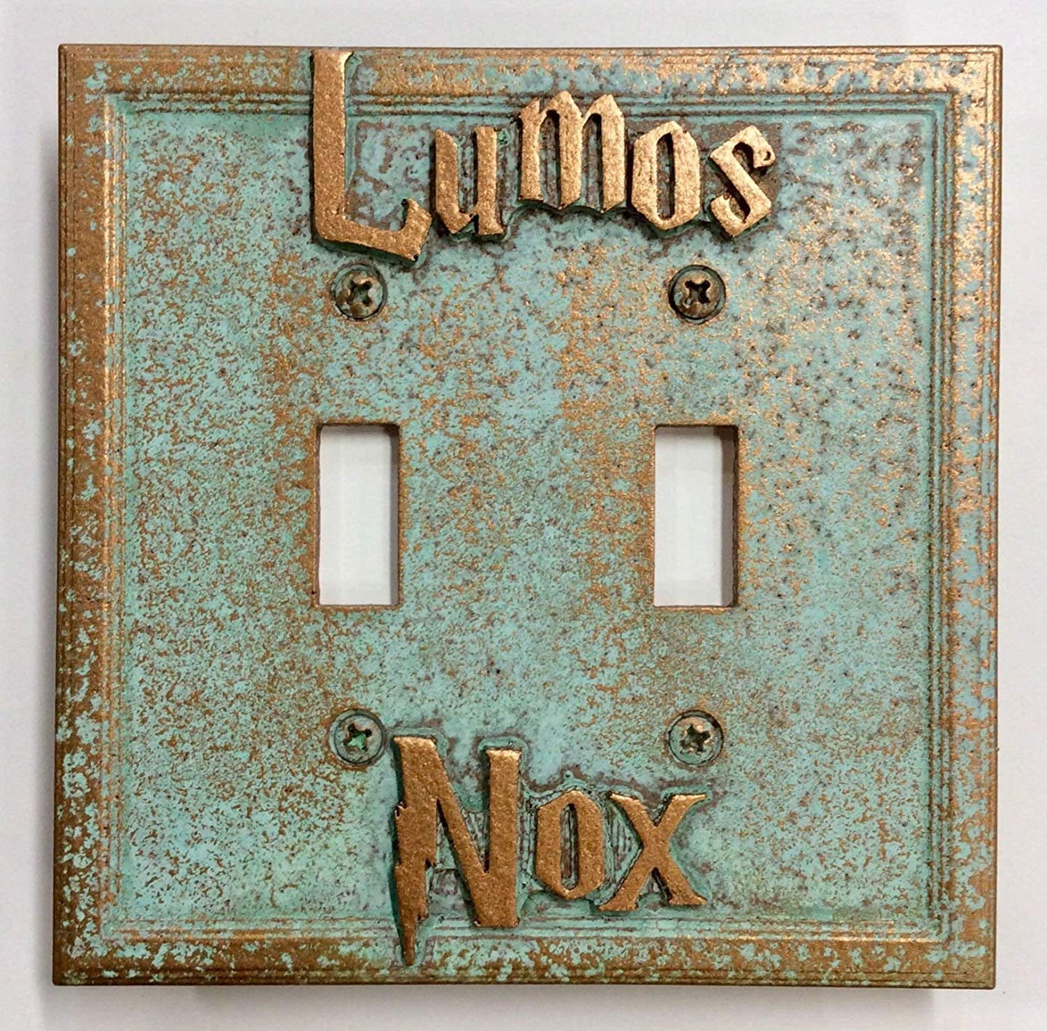 Lumos/Nox Harry Potter - Decorative Double Light Switch Cover Plate