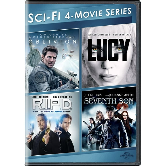 Sci-Fi 4-Movie Series (Oblivion / Lucy / R.I.P.D. / Seventh Son)
