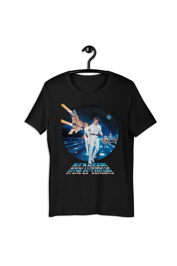 Sci-Fi Adventure Graphic Tee, Retro Space Explorer Shirt