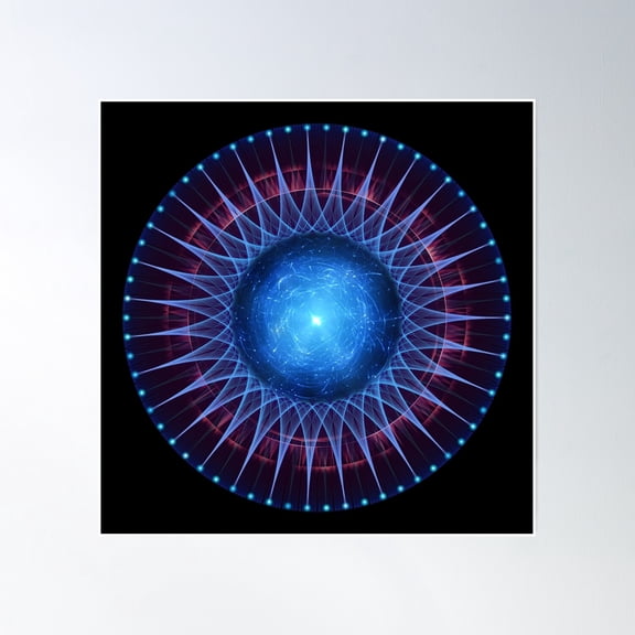 Sci-Fi, Futuristic And Outer Space Concept Poster Wall Art, Modern Wall Decor, 16x16 UNFRAMED