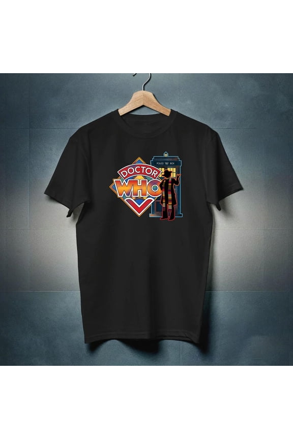 Sci-Fi Graphic Tee, Unisex Doctor-Inspired