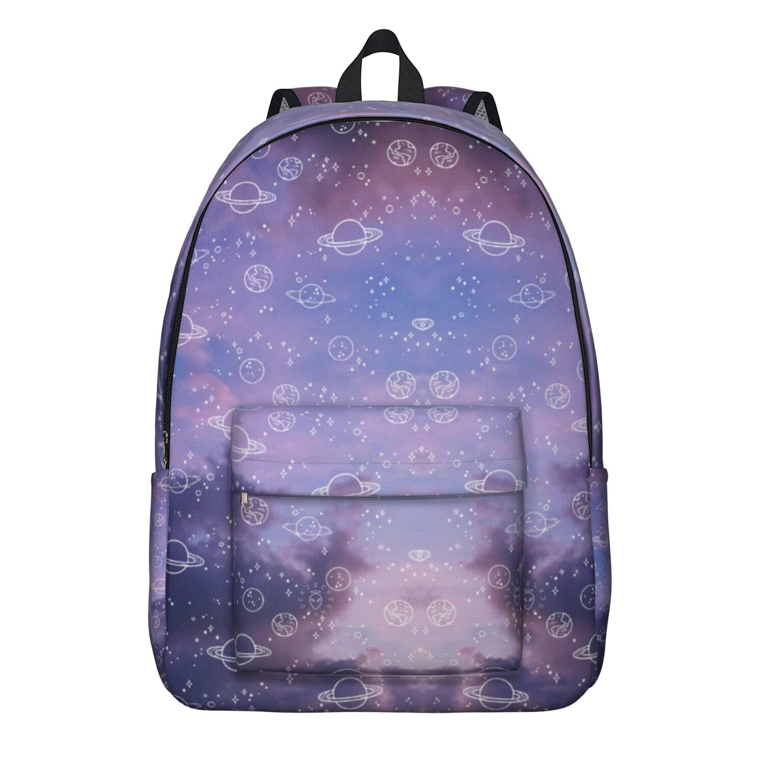 Sci-Fi Lovers Astronaut Backpack, Cute Outer Space Galaxy Moon and ...
