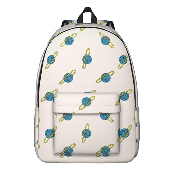 Sci-Fi Lovers Backpack - Galaxy Cosmic Print Waterproof Daypack, Durable Lightweight Bookbag with Outer Space Theme & Multi-Pockets