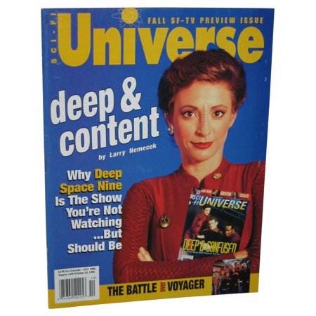 Sci-Fi Universe Star Trek The Battle Over Voyager 1996 Magazine Book