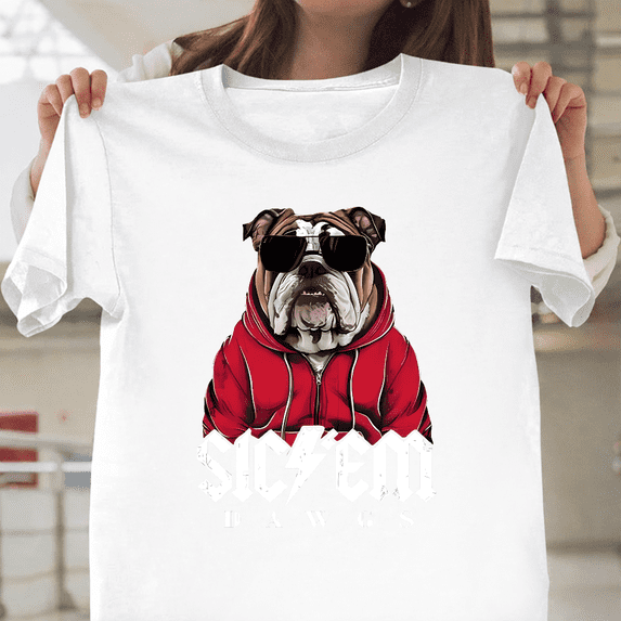 Sci em Dawgs Georgia Football Sports Team Fan Apparel Unisex T-Shirt, up to size 3XL.