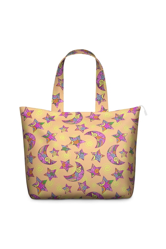 Sci-fi Lovers Weekender Bag Featuring Nebula Cosmic Alien Artwork Lightweight Travel Tote with Multiple Compartments for Gym, Camping, Weekend Adventures