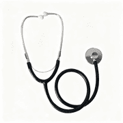 SCIAN Dual Head Stethoscope with Ear Tips, Professional Stethoscopes for Doctors, Nurses, Medical Nursing Students, Clinical Student Use, Classic Stainless Steel Stethoscope Kit, Black Tube