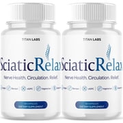 SciaticRelax Advanced Nerve Support Supplement Pills All Natural Ingredients Sciatic Relax 120 Capsules