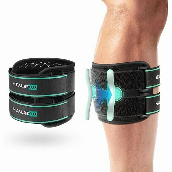Sciatica Pain Relief Devices, Sciatic Ease Nerve Knee Brace with Pressure Pads Targeted Compression for Sciatic Pain, Lower Back, Hip, Calf Brace for Sciatica Nerve