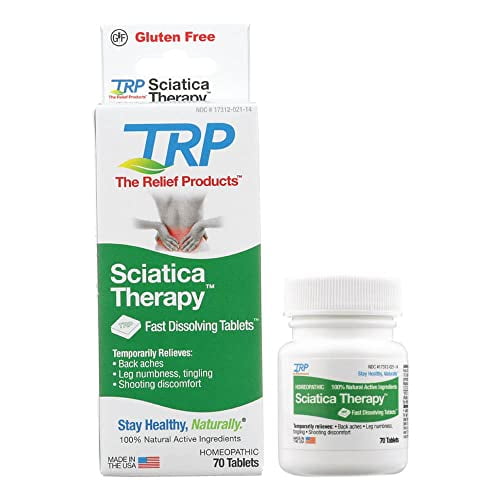 OTC Sciatica Therapy Medication Tablets, 70 Count Pills