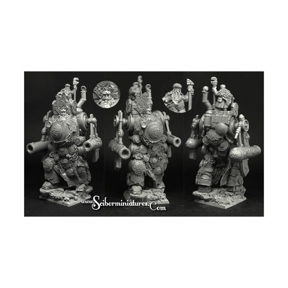 Scibor Monstrous Miniatures Artillery Golem New