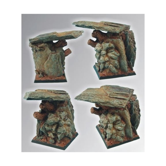 Scibor Monstrous Miniatures Dwarven Mountain - 50mm Square Base New