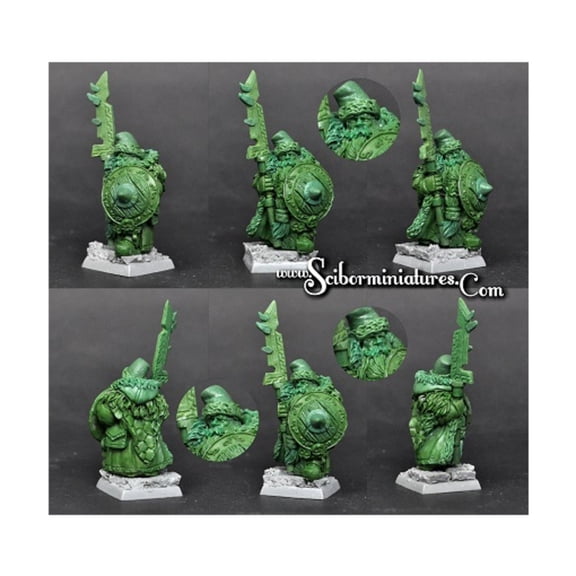 Scibor Monstrous Miniatures Ice Stronghold Dwarf #19 New
