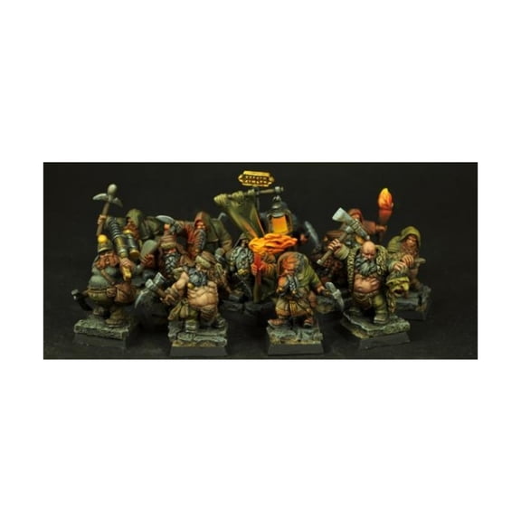 Scibor Monstrous Miniatures Miner Set - Complete Set New