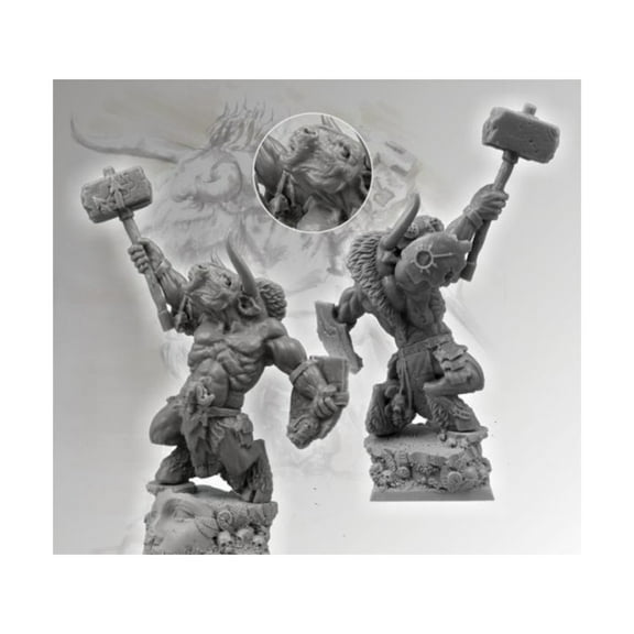 Scibor Monstrous Miniatures Minotaur Warrior #1 New