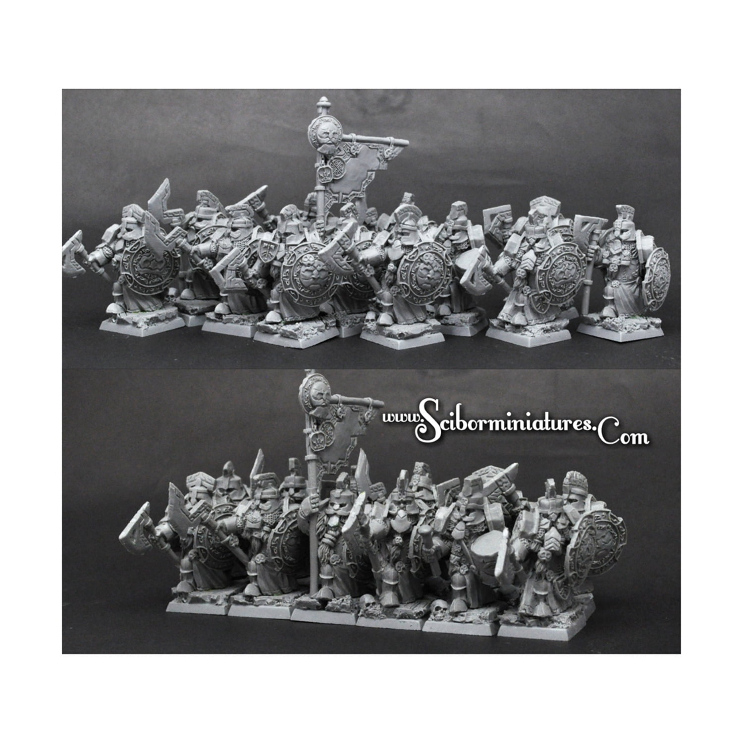 Scibor Monstrous Miniatures Noble Axemen New