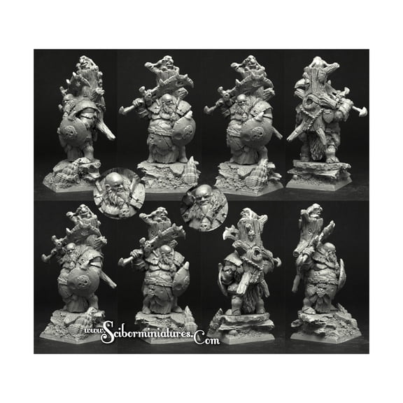 Scibor Monstrous Miniatures Ogre Chief #2 New
