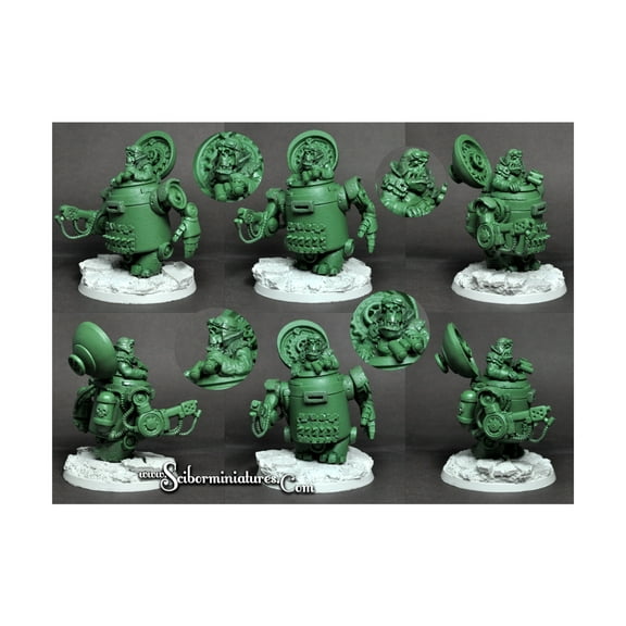 Scibor Monstrous Miniatures Orc Mech New