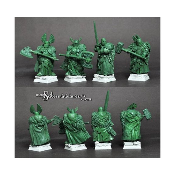 Scibor Monstrous Miniatures Paladins Set #2 New