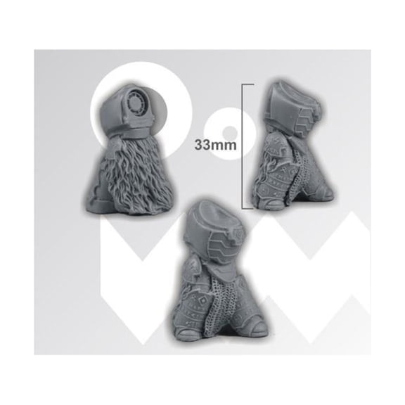 Scibor Monstrous Miniatures Sci-Fi Celtic Armor #4 New