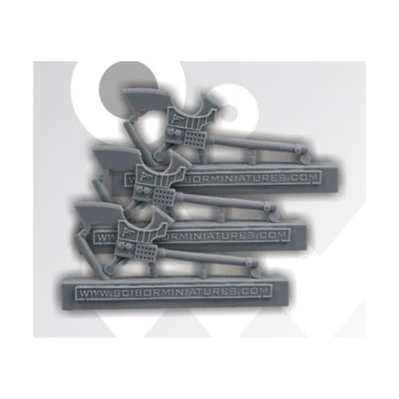 Scibor Monstrous Miniatures Sci-Fi Egyptian Axes New