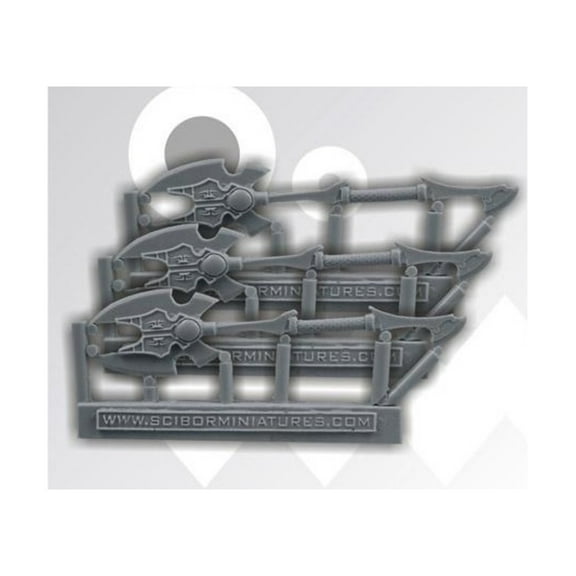 Scibor Monstrous Miniatures Sci-Fi Egyptian Halberds New