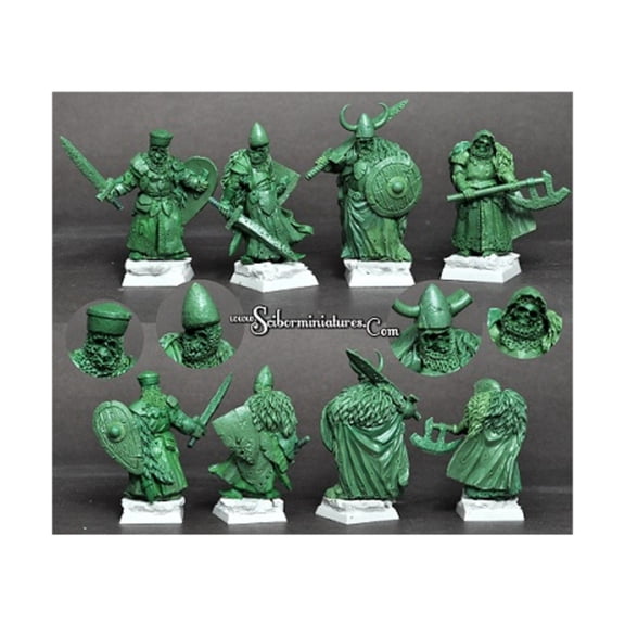 Scibor Monstrous Miniatures Undead Warrior Set New