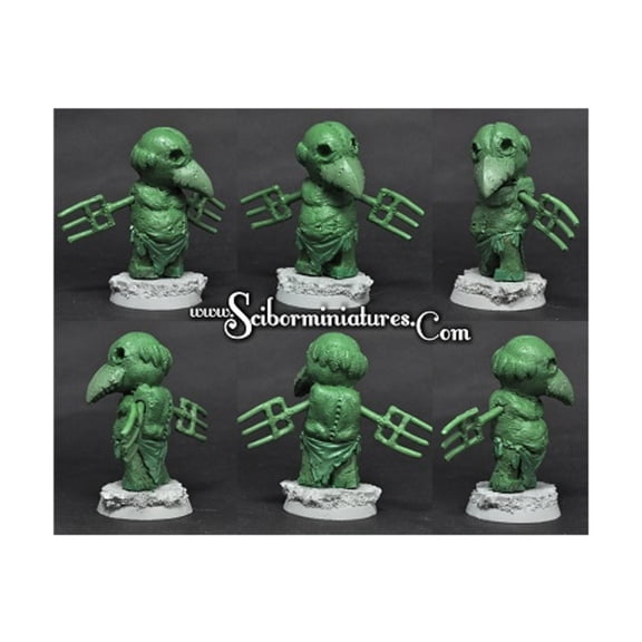 Scibor Monstrous Miniatures Zombie Toy #2 New