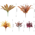 thumbnail image 1 of Scidweet 8 Pcs Artificial Fall Plants, Fake Plastic Large Bunches Plants for Outside Fall Porch Garden Patio Yard Home Decor, 1 of 1