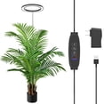 thumbnail image 1 of Scidweet Grow Lights for Indoor Plant, 160 LED 60" Height Adjustable Large Plant Light Full Spectrum Auto on/off Timer 3/9/12H, 1 of 6